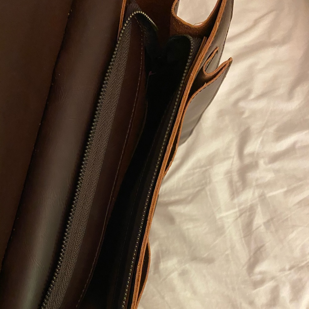 Vegan Leather Work Backpack - image 7